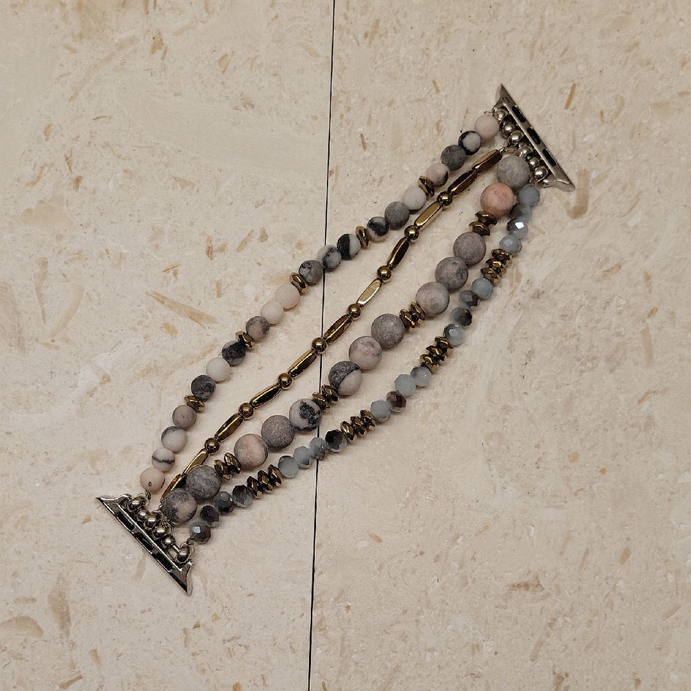 Elegant Multi-Strand Beaded Bracelet